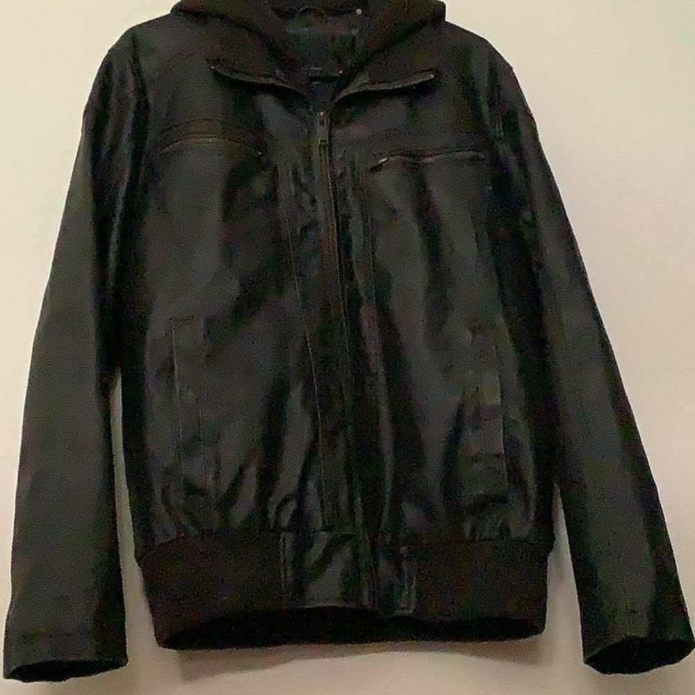 Sean John chocolate brown Bomber Jacket